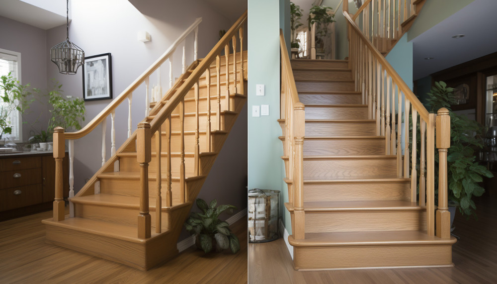 Général - Quelles astuces pour donner un nouveau look à un escalier en bois ?